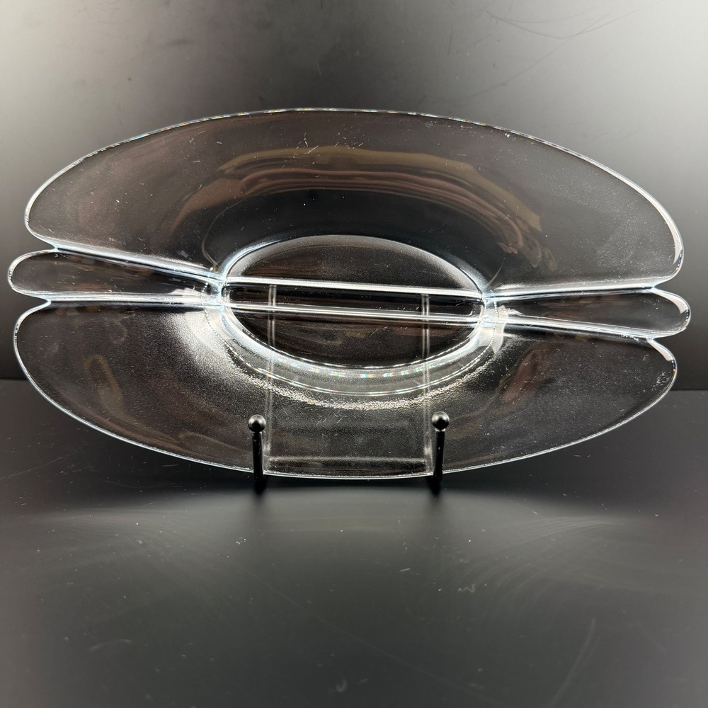 Holmegaard Lilje Lily Large Oblong Console Bowl Torben Jorgensen